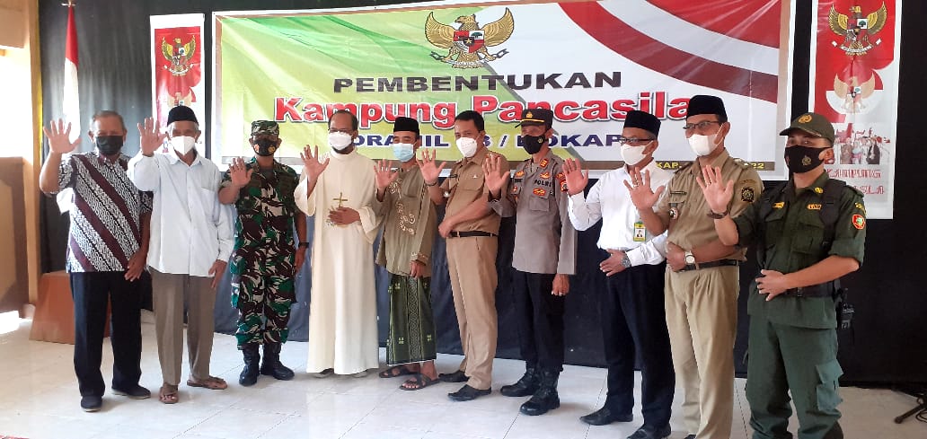 Pembentukan Kampung Pancasila Hargorejo
